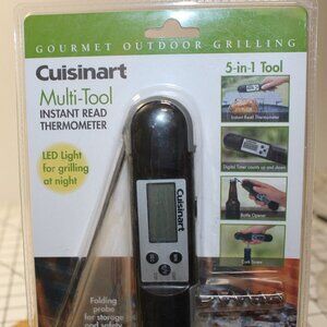 Cuisinart Multi-Tool Instant Read Thermometer w/LED Light & More Model CSG-499